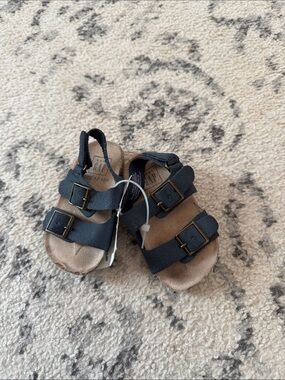 GAP Toddler Double-Buckle Navy Sandals